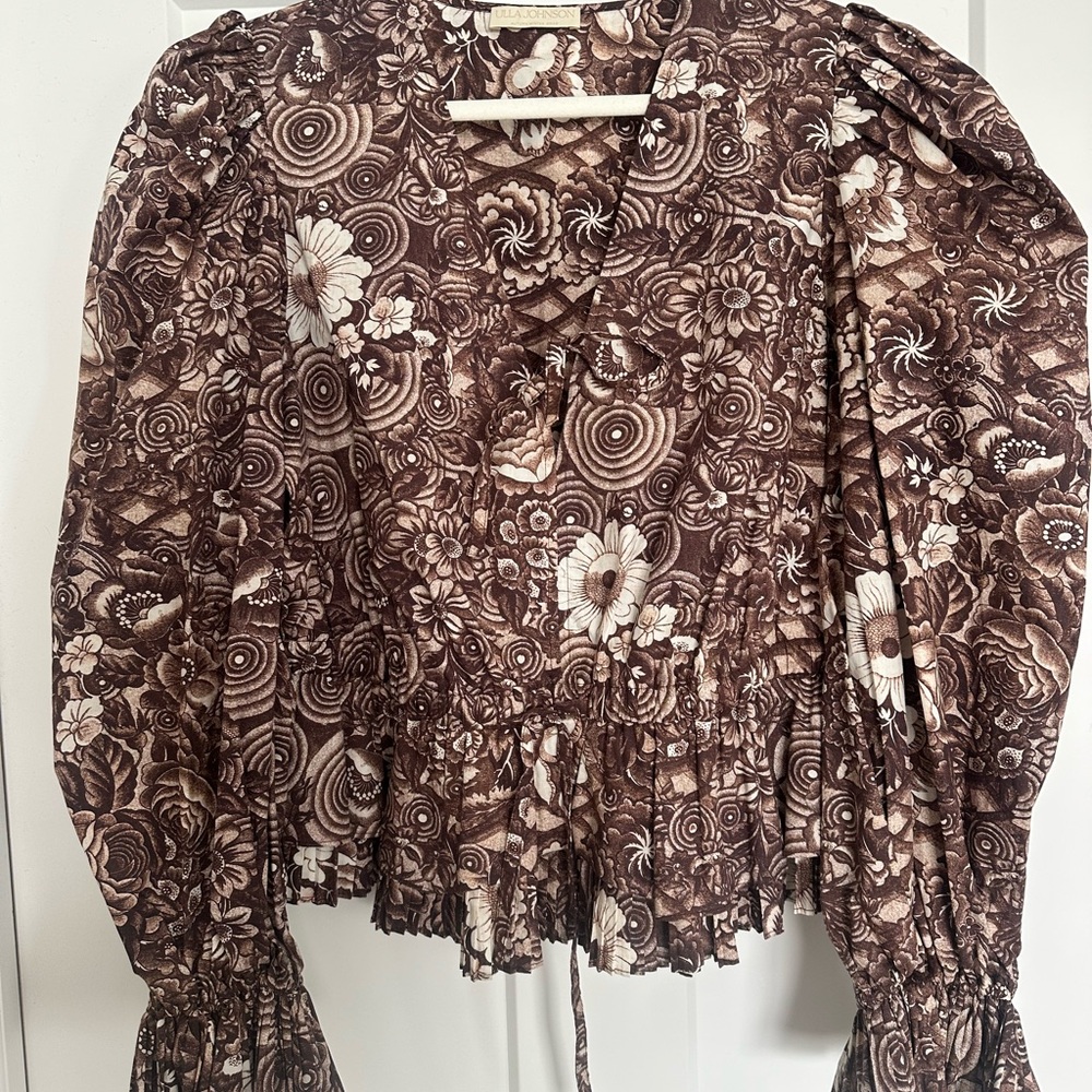 Ulla Johnson Wren Blouse - Size 14 - Like New